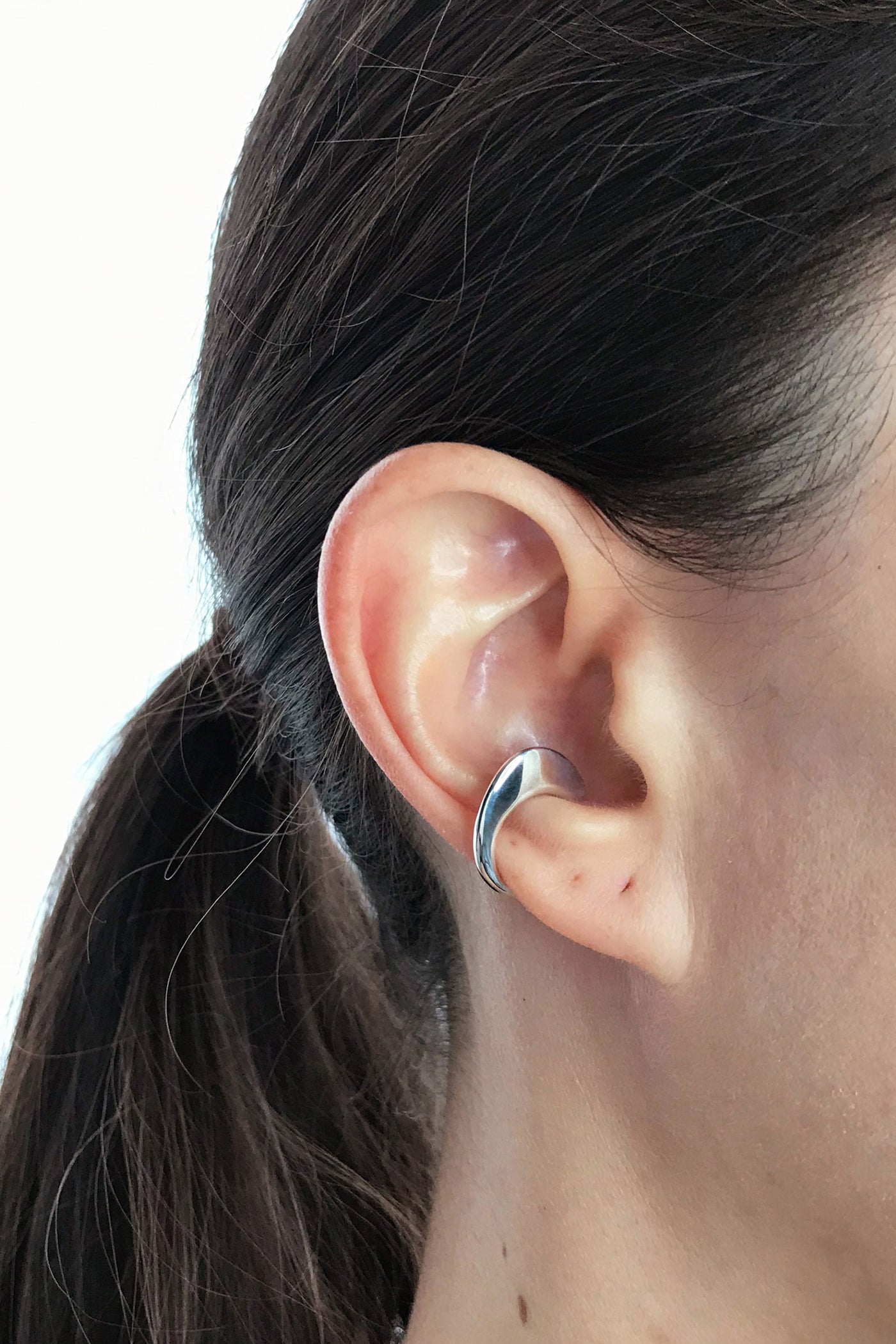 Maresse Moon Slice Ear Cuff Wearing